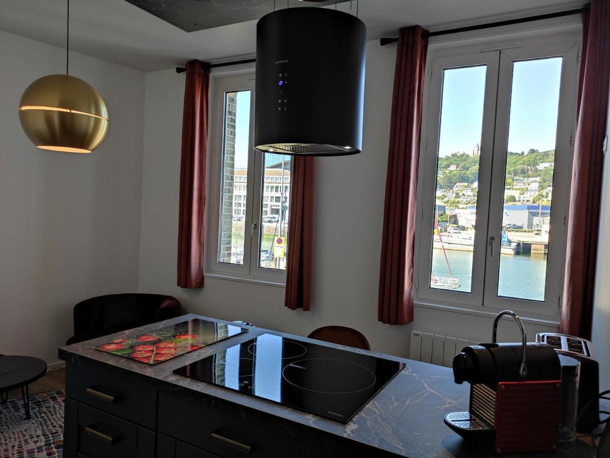 Le Reflet Des Voiles Face Au Port De Fecamp Apartment Ngoại thất bức ảnh