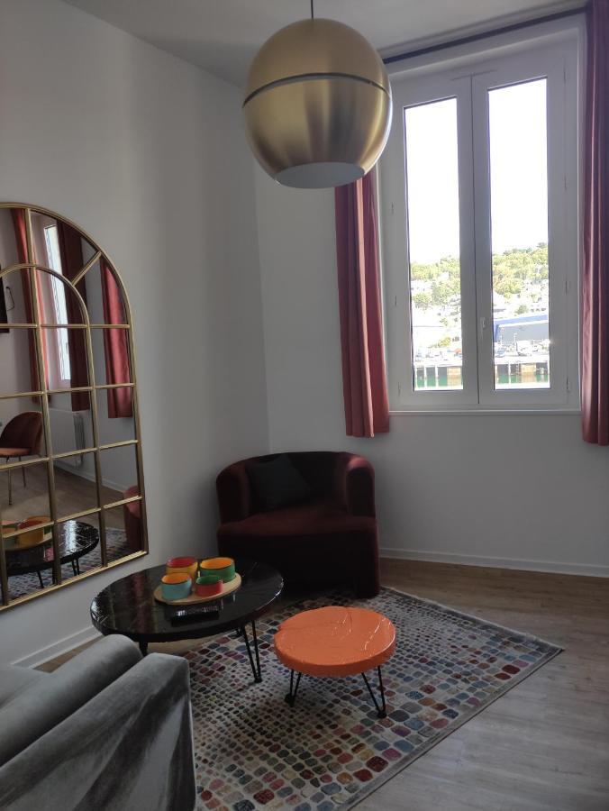 Le Reflet Des Voiles Face Au Port De Fecamp Apartment Ngoại thất bức ảnh